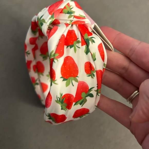 Strawberry Print Headband — NWT! - Picture 4 of 4